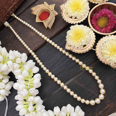 Vriksham Classic Nita Ambani Style Single  Layered  Pearls Neckpiece-G21083