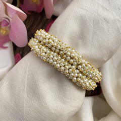 Vriksham Exquisite Cluster Pearl Bangle-G16510