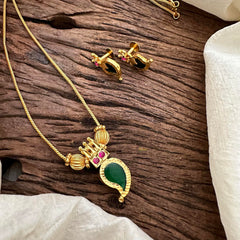 Traditional Kerala Maanga Pendant Neckpiece-G13273