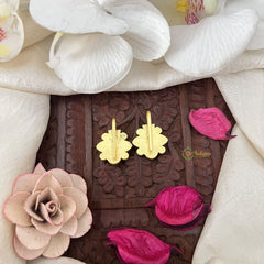 Vriksham Dewdrop Glam Kundan Jadau Press Bugadi-Red Green & White-J3513