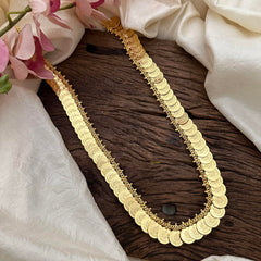 Reversible Manga and Kaasu Mala Fusion Long Neckpiece-G13309