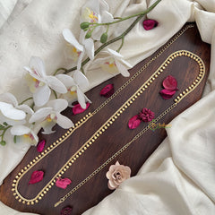 Vriksham Gold Look Alike Unique shell Thin Hip Chain-G17955