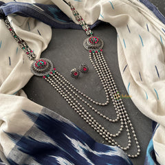 Trendy Oxidized Layered Haram-S893