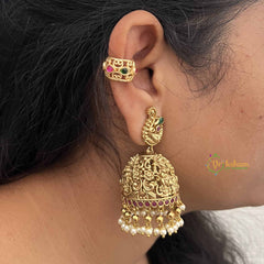 Vriksham Designer Maharashtrian Nakshi Bugadi-Mismatch-Red Green-G21124