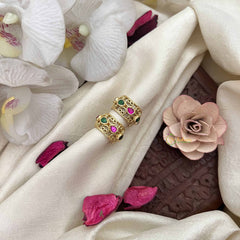 Vriksham Designer Maharashtrian Nakshi Bugadi-Mismatch-Red Green-G21124