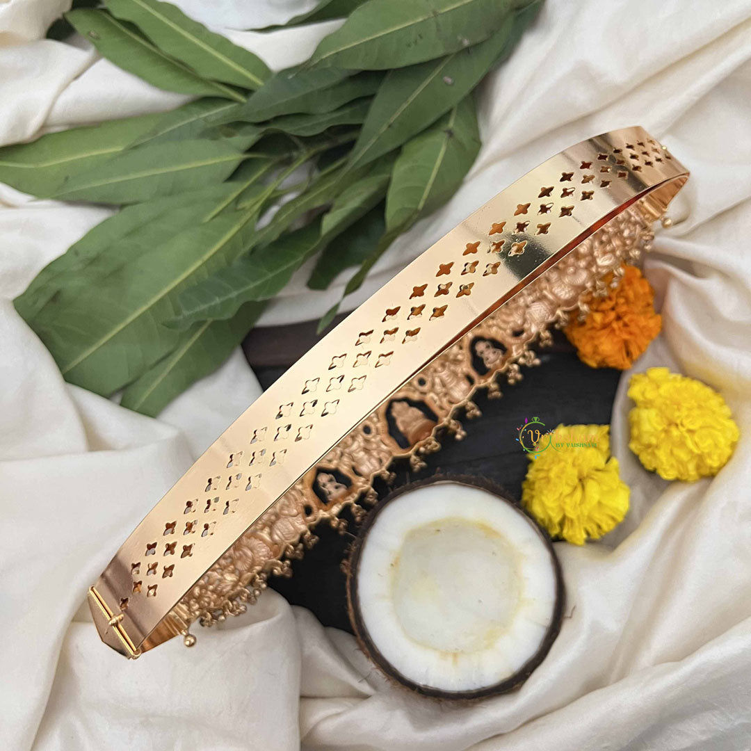 Vriksham Elegant Godess Ganesha Idol Design 1 Gram Gold Hipbelt-G20359