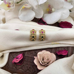 Vriksham Designer Maharashtrian Nakshi Bugadi-Red Green-G21119