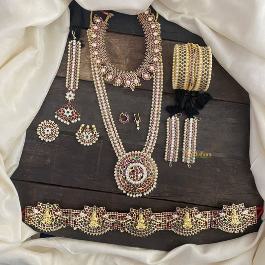 Vriksham Traditional Kemp Bridal Set-G16578