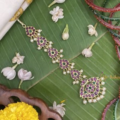 Vriksham Elegant Traditional Kemp Stone Maang Tikka-G17553