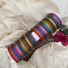 Vriksham Rainbow Radiance – Baby Shower Special Bangles Set-G19540