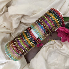 Vriksham Blessings in Color – Traditional Baby Shower Bangles Set-G19544