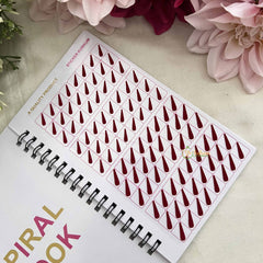 Vriksham Designer Plain Kalyanam-Tilak-Drop Bindi Book-BB318