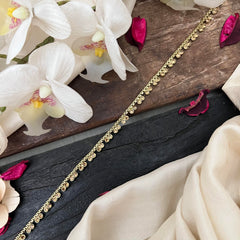 Vriksham Ethnic Twice Dangle Doted Charm Chain Style Hip Chian-G22419