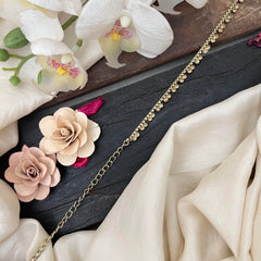 Vriksham Ethnic Twice Dangle Doted Charm Chain Style Hip Chian-G22419