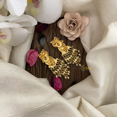 Vriksham Exquisite Peacock Cluster Pearl Earring-G16633