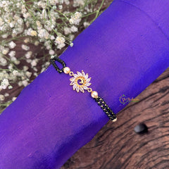 Vriksham Peacock Style Stone Mangalsutra Bracelet-G18788