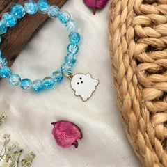Vriksham Antique Kids Bracelet With Cartoon Pendant-Light Sky Color-G18817