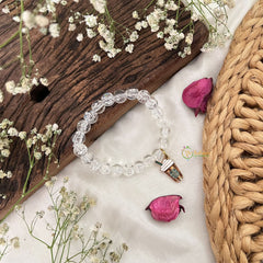 Vriksham Antique Kids Bracelet With Ice Cream Pendant-White Color-G18819