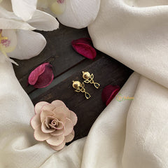 Vriksham Premium Leaf Studs-Blue-G16684