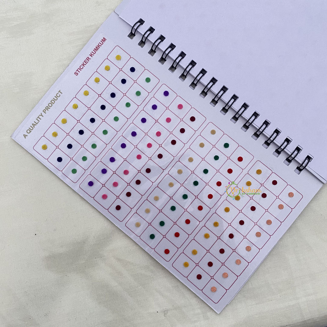 Vriksham Plain Round Bindi Book-BB166