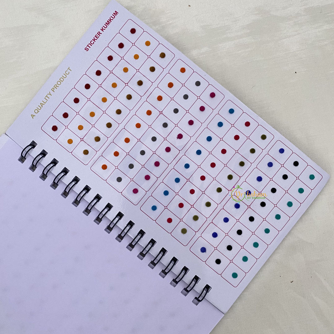 Vriksham Plain Round Bindi Book-BB166