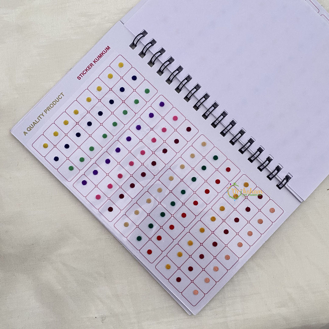 Vriksham Plain Round Bindi Book-BB166