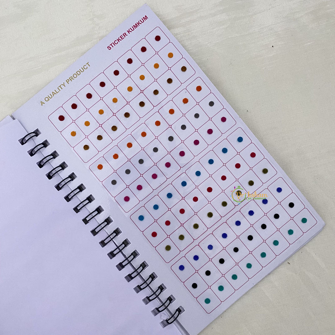 Vriksham Plain Round Bindi Book-BB166
