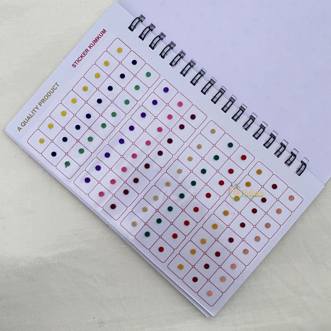 Vriksham Plain Round Bindi Book-BB166
