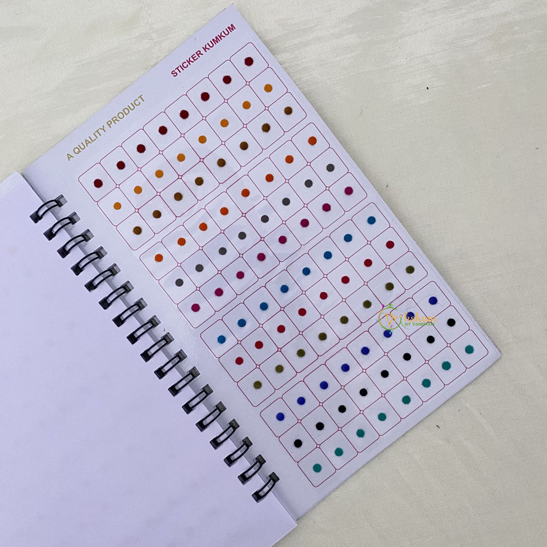 Vriksham Plain Round Bindi Book-BB166