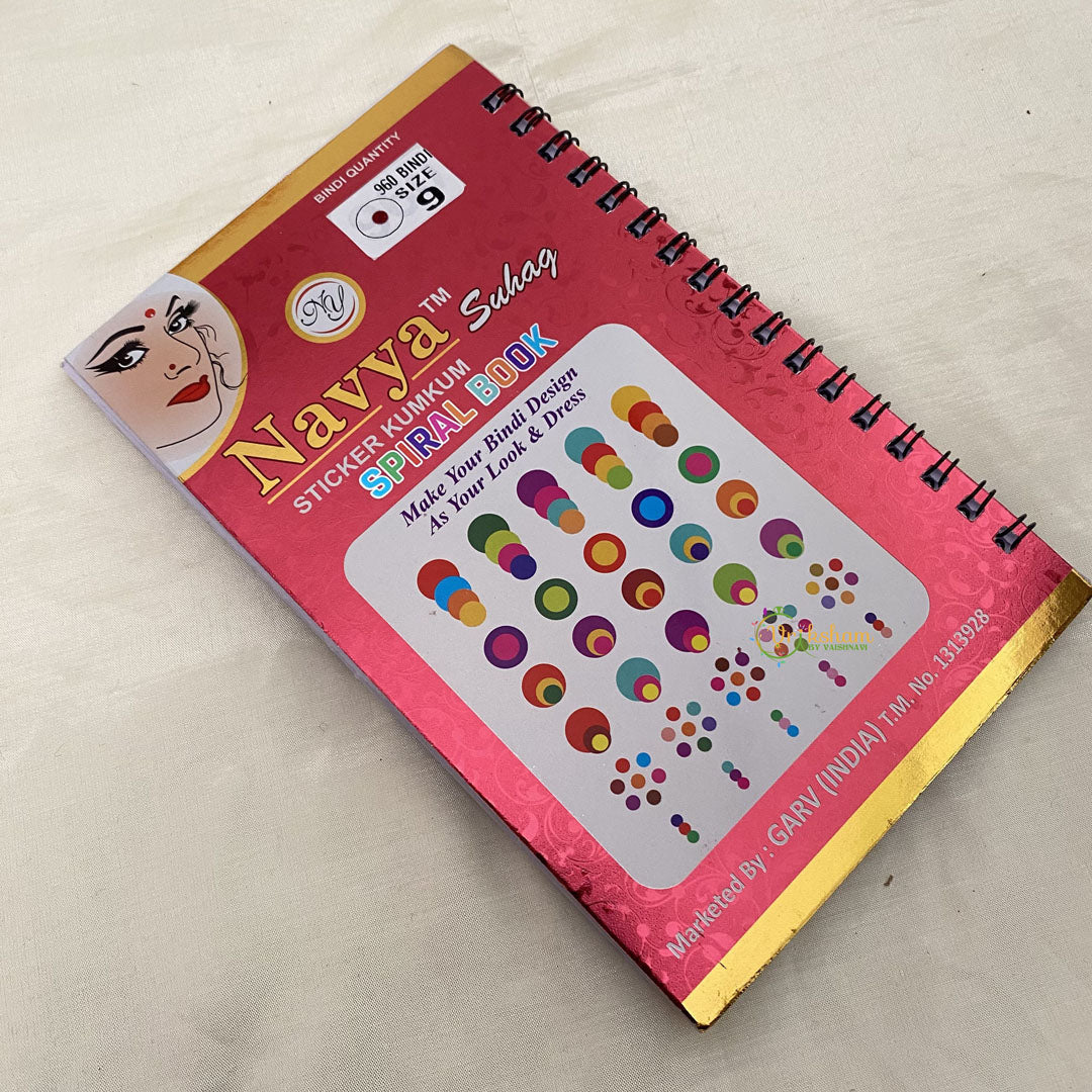 Vriksham Plain Round Bindi Book-BB166