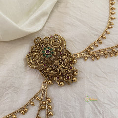 Lakshmi Bun Billai with Maatil -Bridal Jada Billai -Ghungroo Maatil -G10901