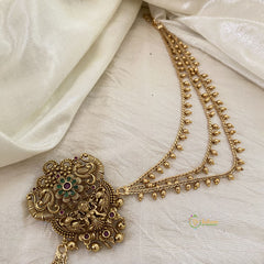 Lakshmi Bun Billai with Maatil -Bridal Jada Billai -Ghungroo Maatil -G10901