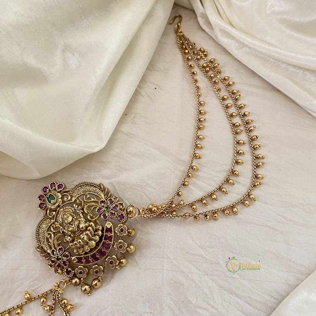 Lakshmi Bun Billai with Maatil -Bridal Jada Billai -Ghungroo Maatil -G10902