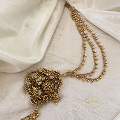 Lakshmi Bun Billai with Maatil -Bridal Jada Billai -Ghungroo Maatil -G10904
