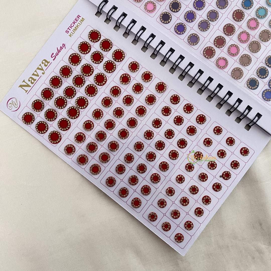 Vriksham LCT Stone Pastel Bindi Book-BB164