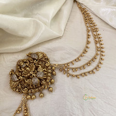 Lakshmi Bun Billai with Maatil -Bridal Jada Billai -Ghungroo Maatil -G10905