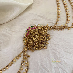 Lakshmi Bun Billai with Maatil -Bridal Jada Billai -Ghungroo Maatil -G10906