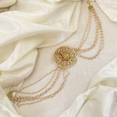 Lakshmi Bun Billai with Maatil -Bridal Jada Billai -Pearl Maatil -G10912