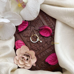 Vriksham Royal Three Dot Stone-Studded Nath Press Naths/Nose Pin-G19752