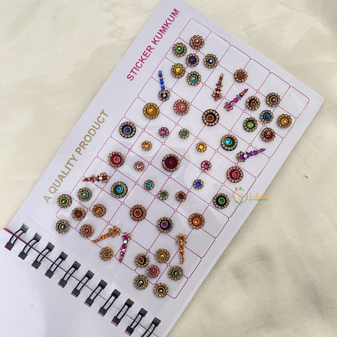 Vriksham Cocktail LCT Stone Sticker Bindi Book-Navya Short-BB160