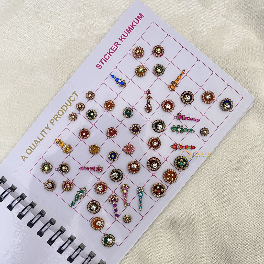 Vriksham Cocktail LCT Stone Sticker Bindi Book-Navya Short-BB160