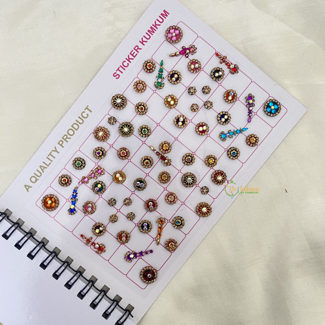 Vriksham Cocktail LCT Stone Sticker Bindi Book-Navya Short-BB160