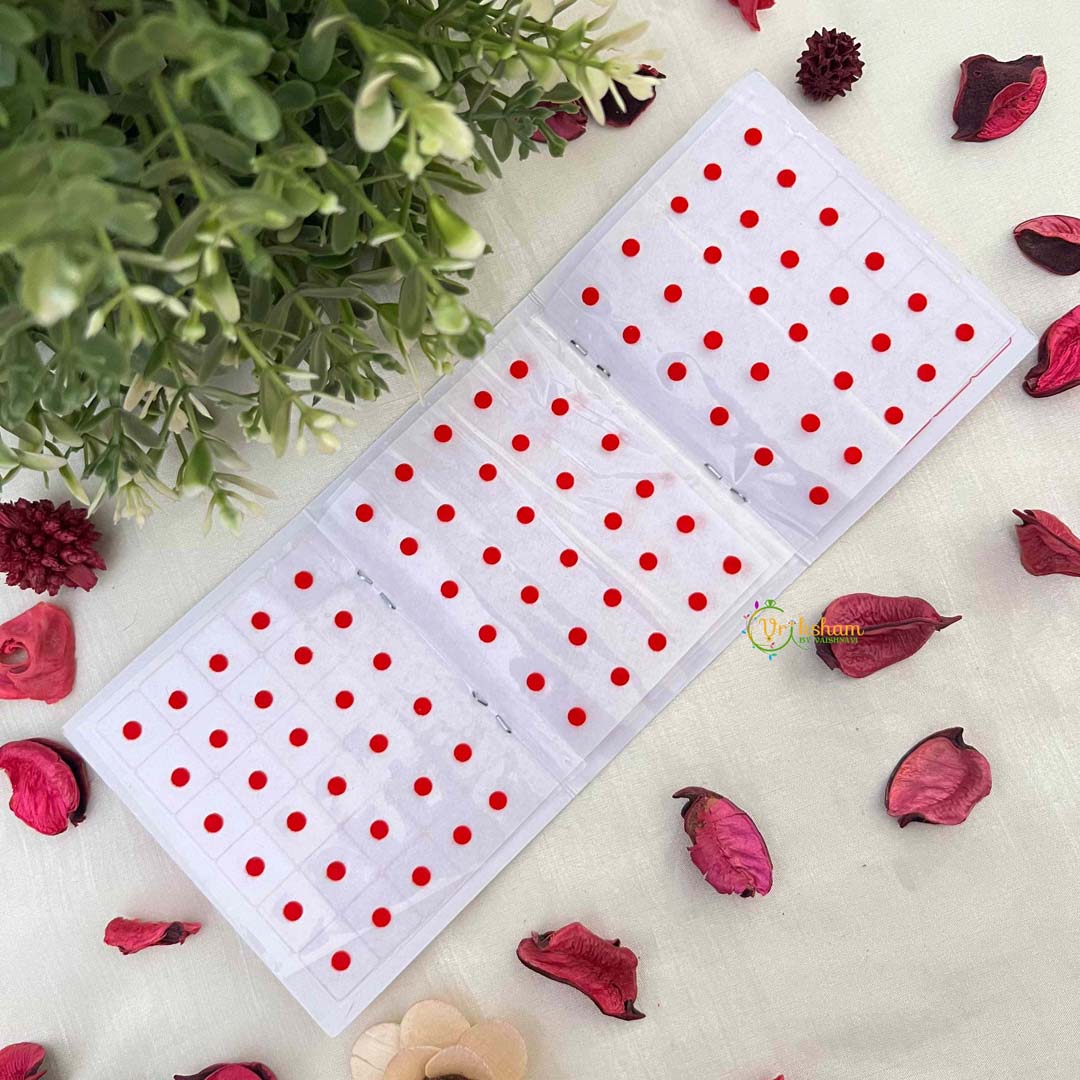 Vriksham Navya Suhag Sticker Kumkum Spiral Bindi Book(Size 7)-BB3580