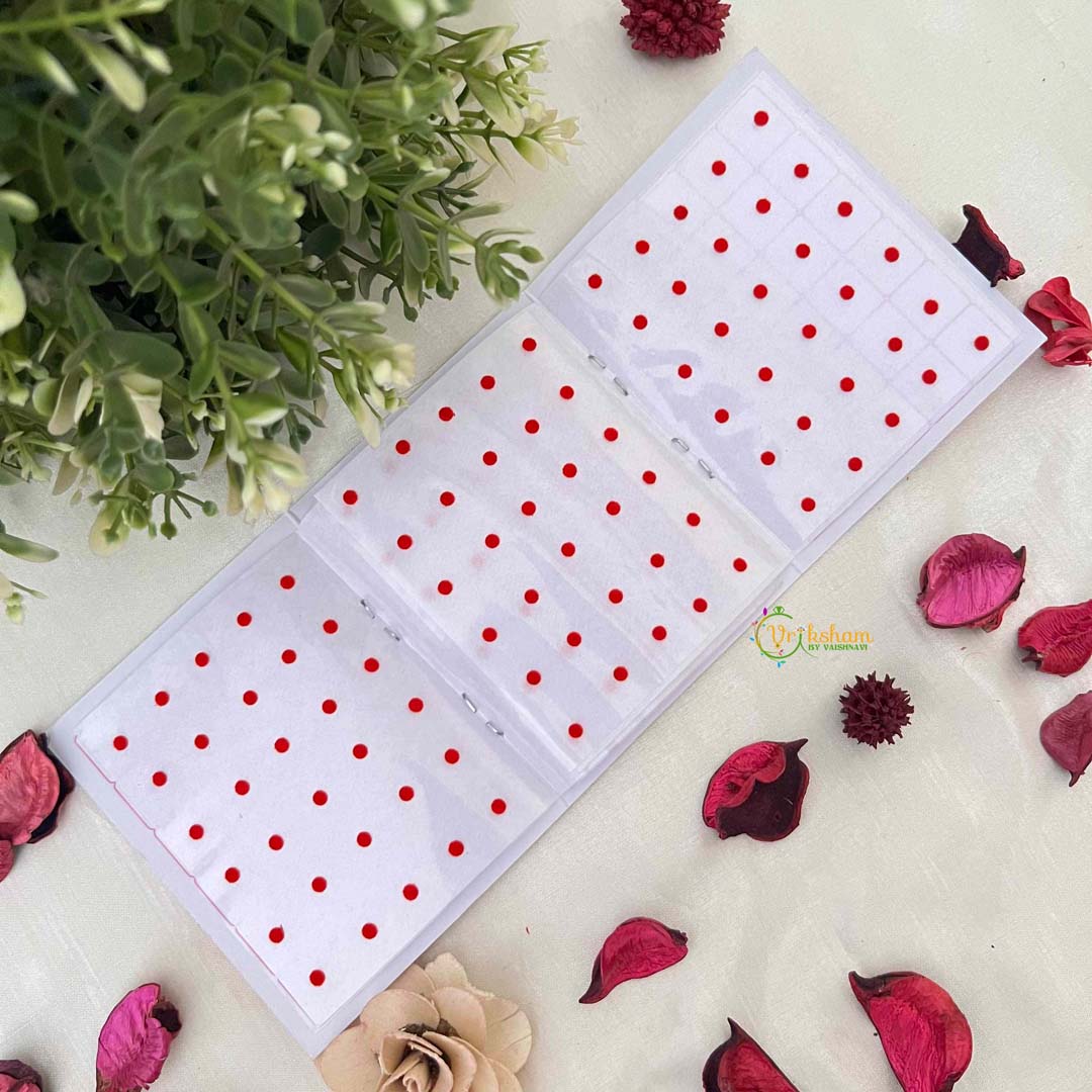 Vriksham Navya Suhag Sticker Kumkum Spiral Bindi Book(Size 9)-BB3579