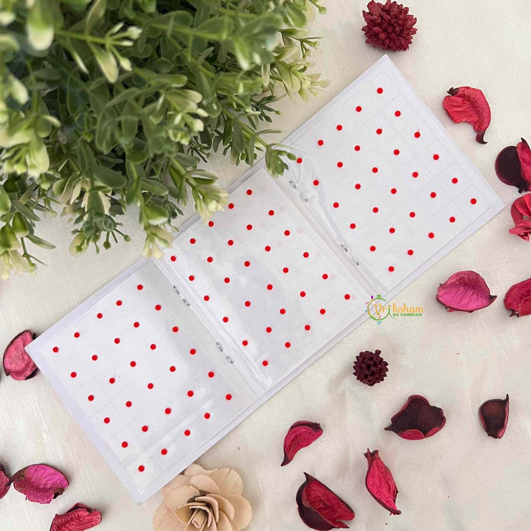 Vriksham Navya Suhag Sticker Kumkum Spiral Bindi Book(Size 10)-BB3578