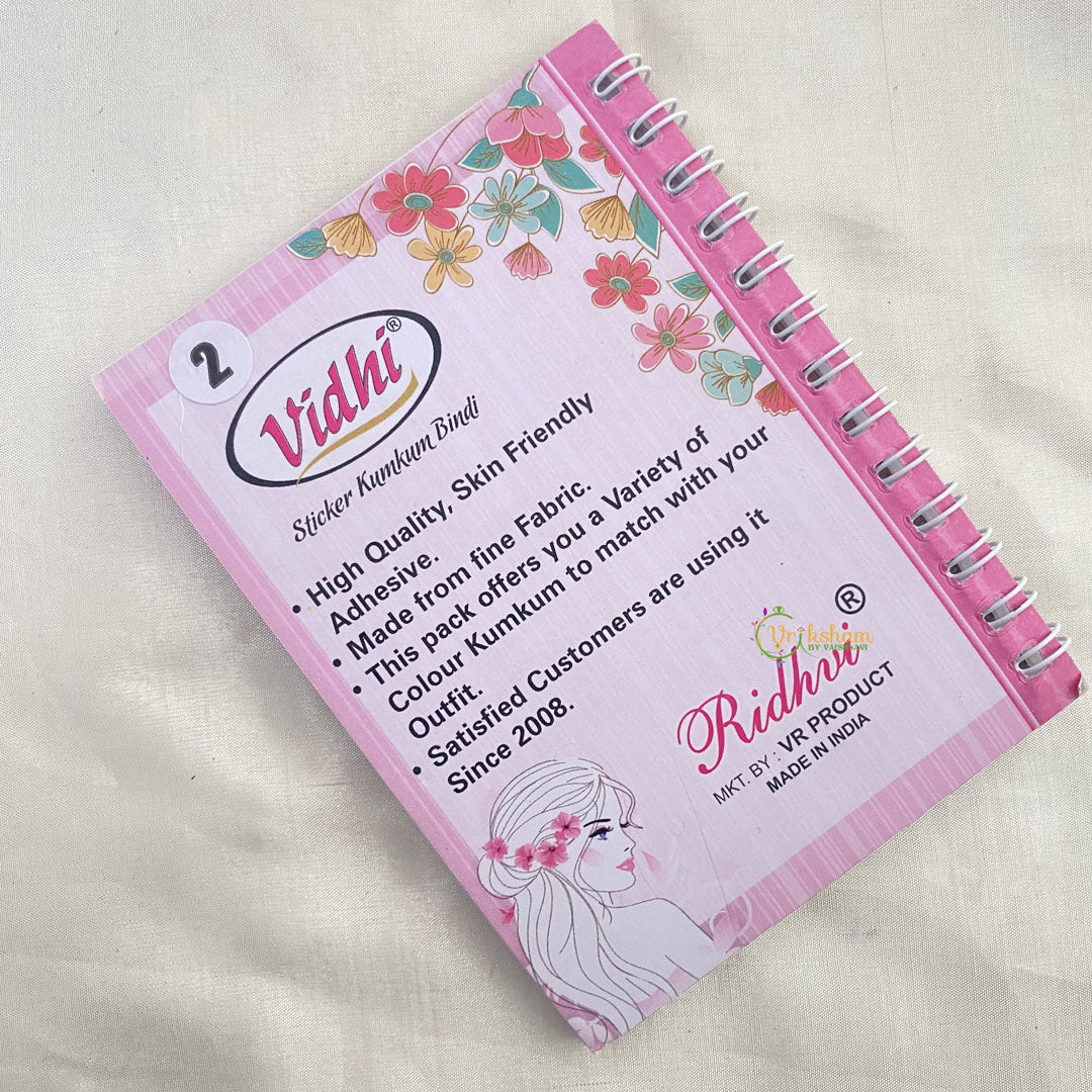 Vriksham Small Color Bindi Book (2)-BB185