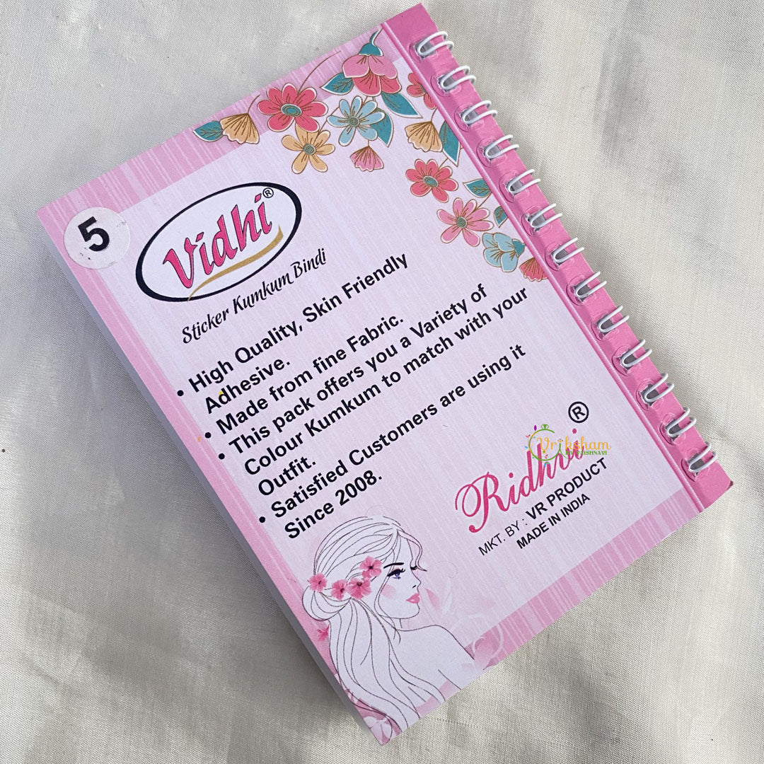 Vriksham Small Color Bindi Book (5)-BB188