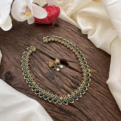 Gold Look Alike Maanga Neckpiece-G15318