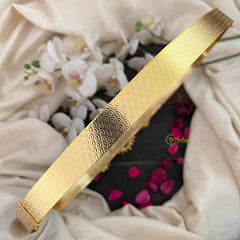 Vriksham Designer Three Lakshmi Pendant Hipbelt-Gold Bead-G21191