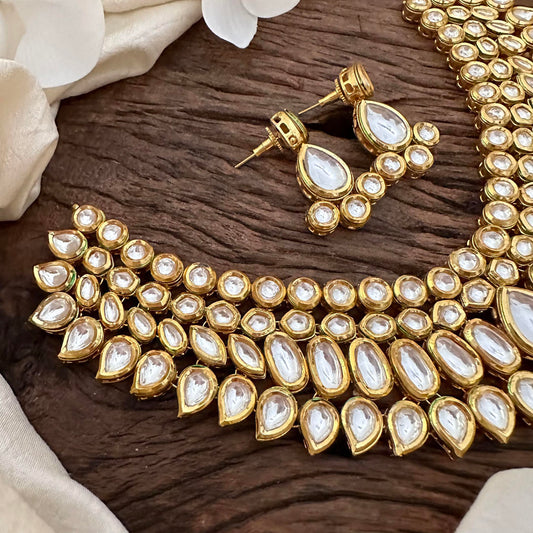 Stylish Kundan Necckpiece-G13615